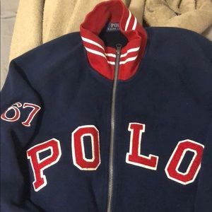 Ralph Lauren Polo Varsity Letterman Jacket